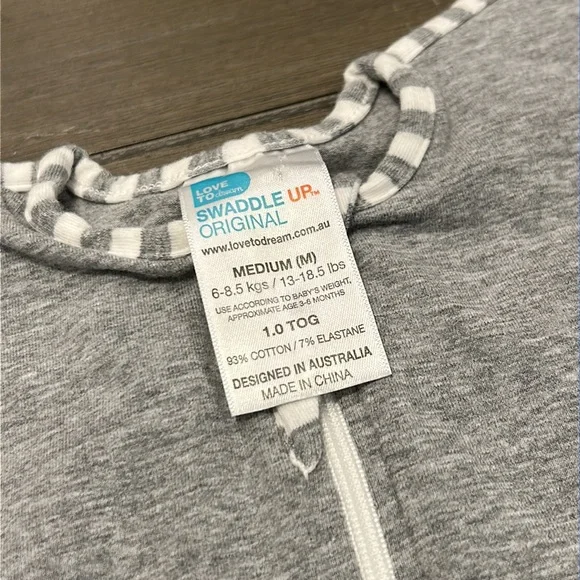 Love to Dream Gray Swaddle Up - Picture 3 of 7